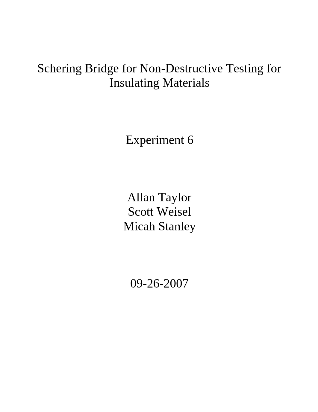 Schering Bridge for Non-Destructive Testing for Insulating Materials Lab_d45t66sf2qu_page1