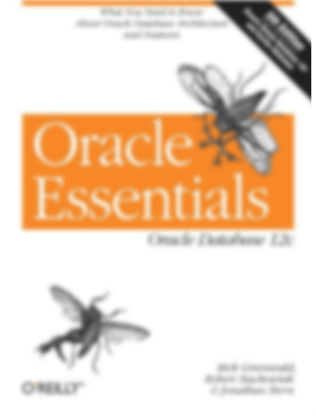 Oracle Essentials Oracle Database 12c by Rick Greenwald, Robert Stackowiak, Jonathan Stern (z-lib.or_d45tsvjfpt3_page1