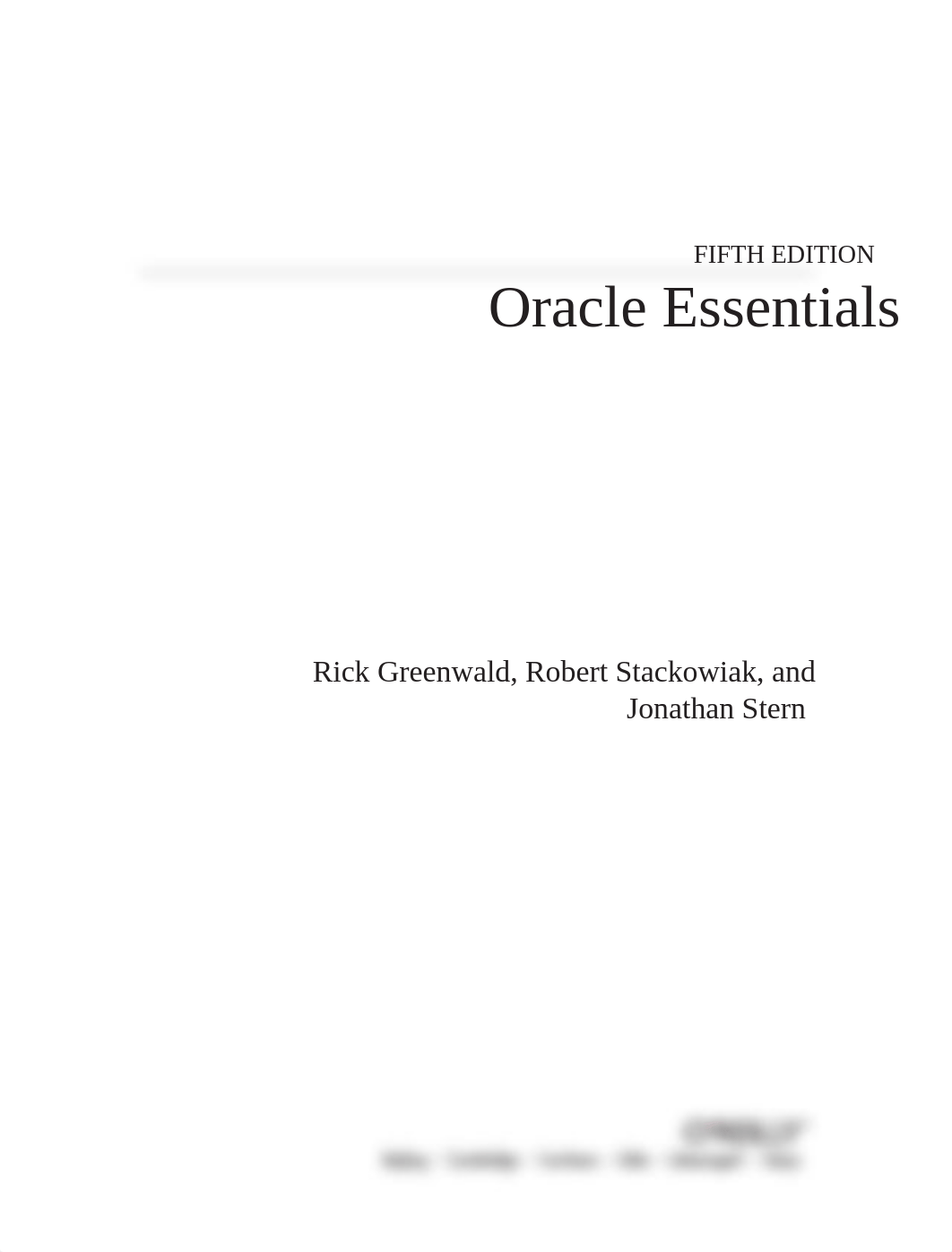 Oracle Essentials Oracle Database 12c by Rick Greenwald, Robert Stackowiak, Jonathan Stern (z-lib.or_d45tsvjfpt3_page3