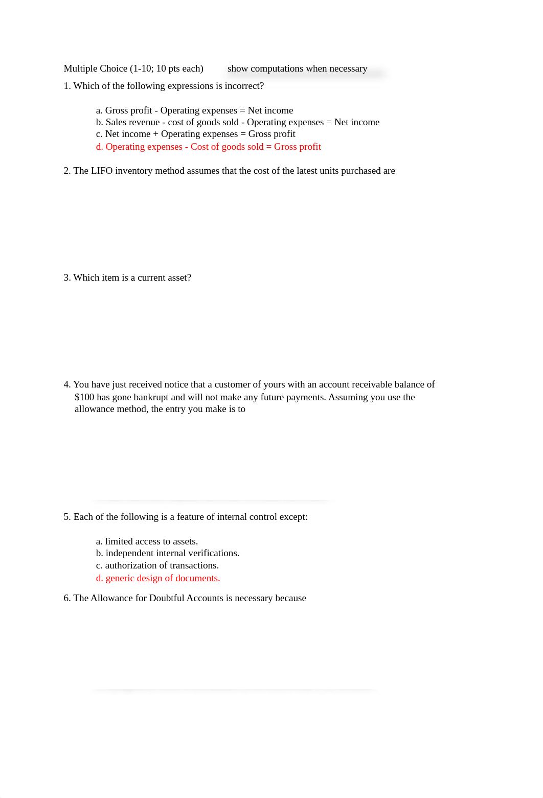 ACCT 101 - Practice Test 2  - With Solutions (1)_d45un37xc5w_page1