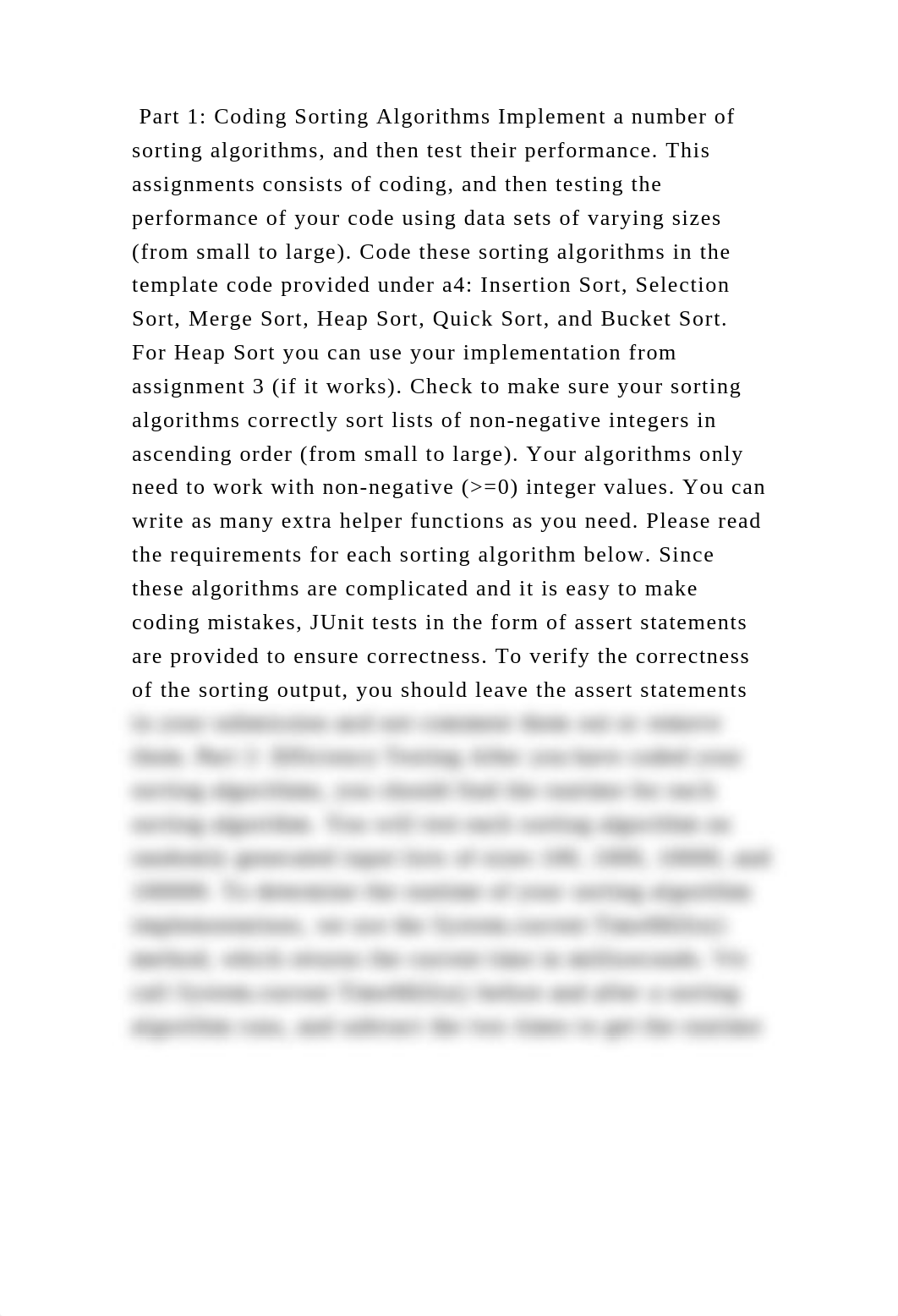 Part 1 Coding Sorting Algorithms Implement a number of sorting algor.docx_d464ioxwx1s_page2