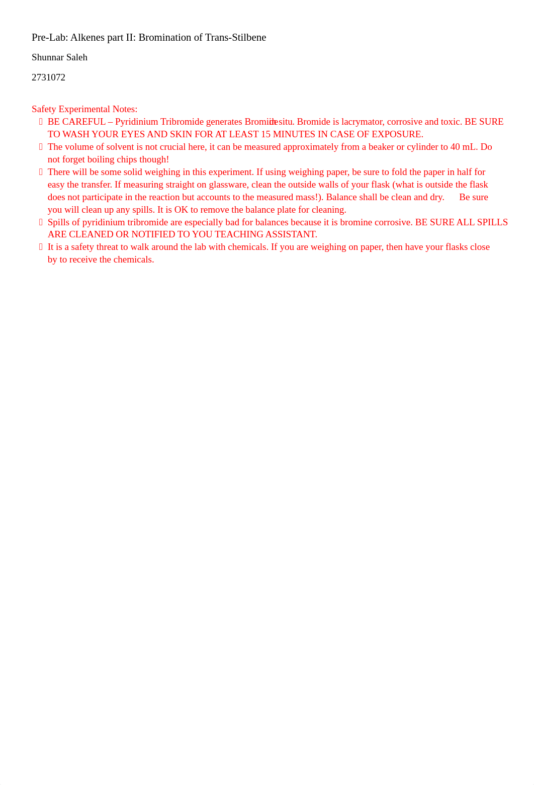 Pre lab Alkenes part II_ Bromination of trans-stilbene.doc_d46dldicuk6_page1