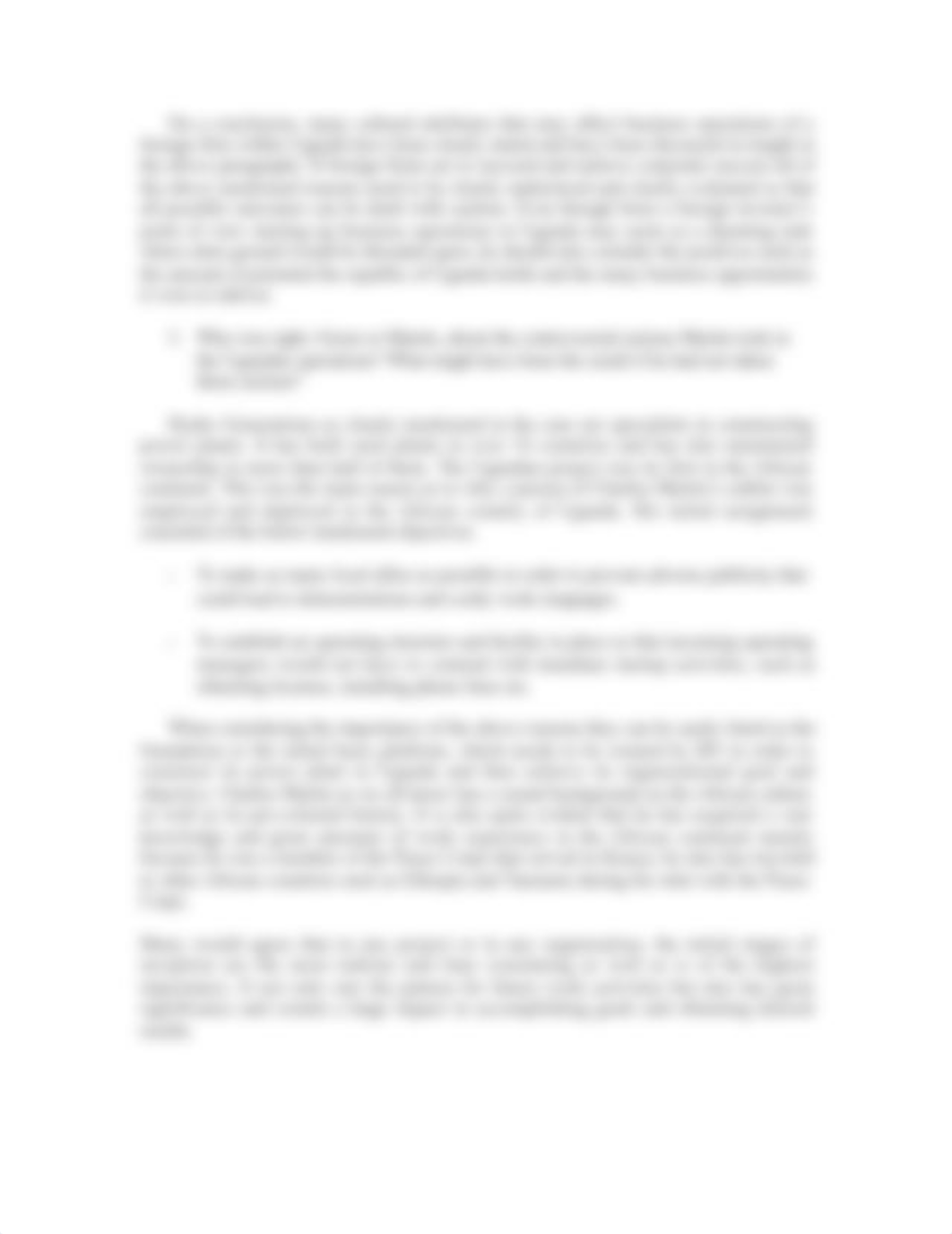 International Business Charles Martin in Uganda case study Artit Jaikwang Student ID 21688_d46jctsk139_page3