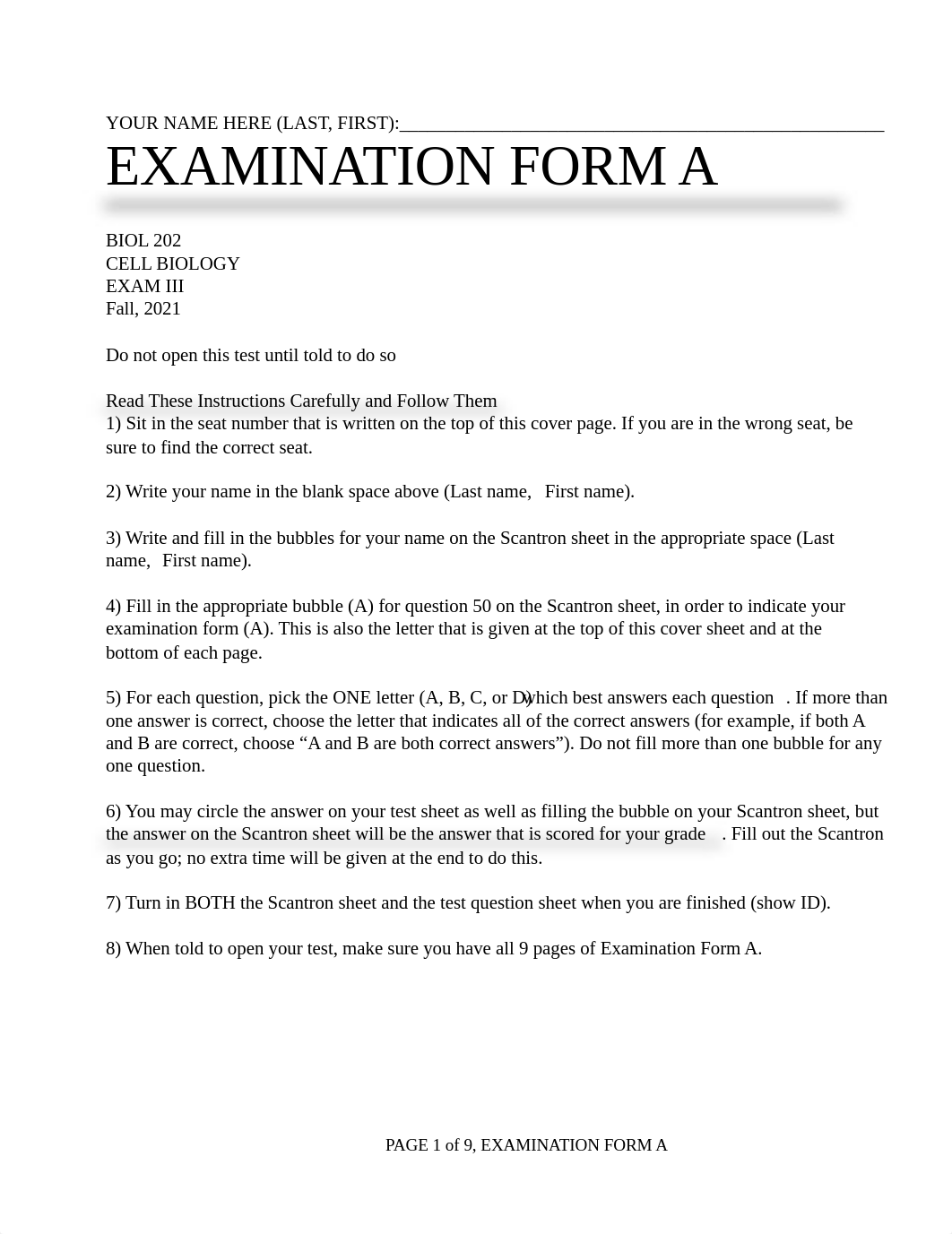 2021 - Fall - Exam 3 - Form A - Mohan.docx_d46lcktq8vl_page1