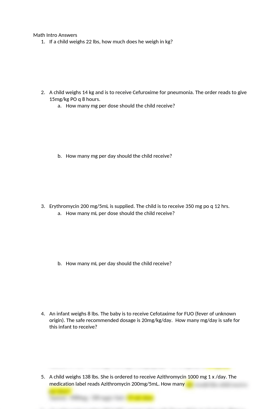 Pediatric Calculations.docx_d478lhjm6id_page1