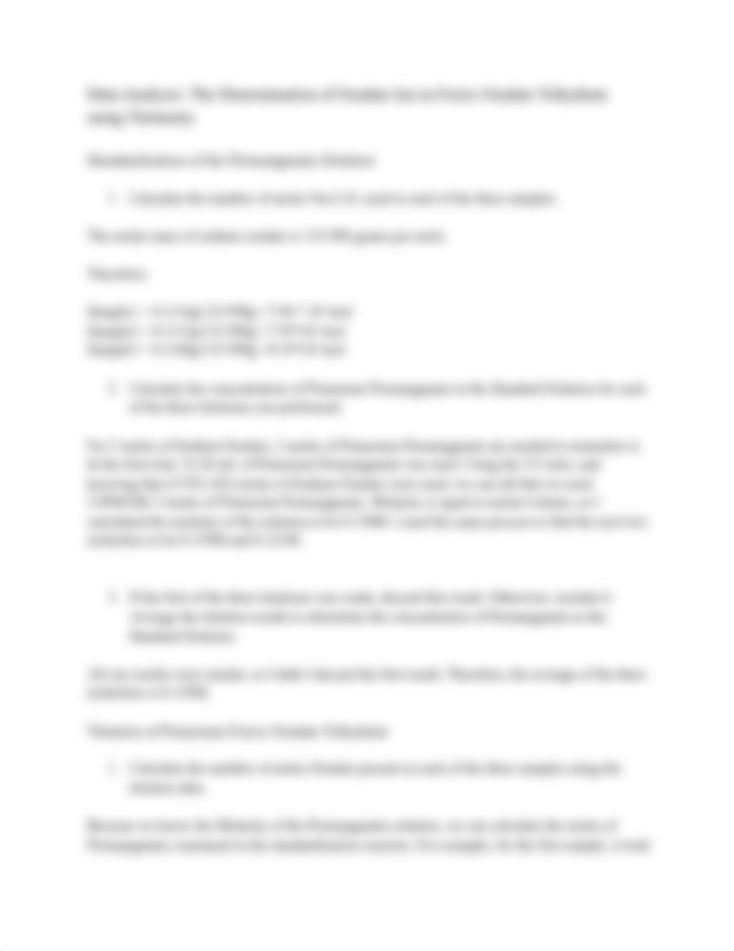 Chem 121L: The Synthesis of Ferric Oxalate Trihydrate and the Determination of Composite Oxalate Ion_d47b9y9sl5x_page4