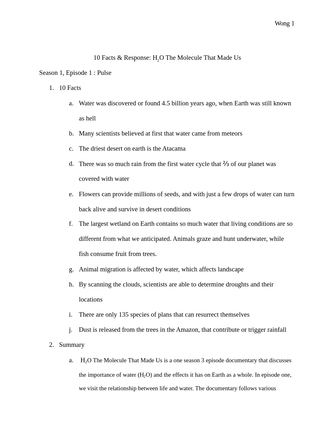 APES 10 Facts - H20 The Molecule That Made Us.pdf_d47ftmgzw8h_page1