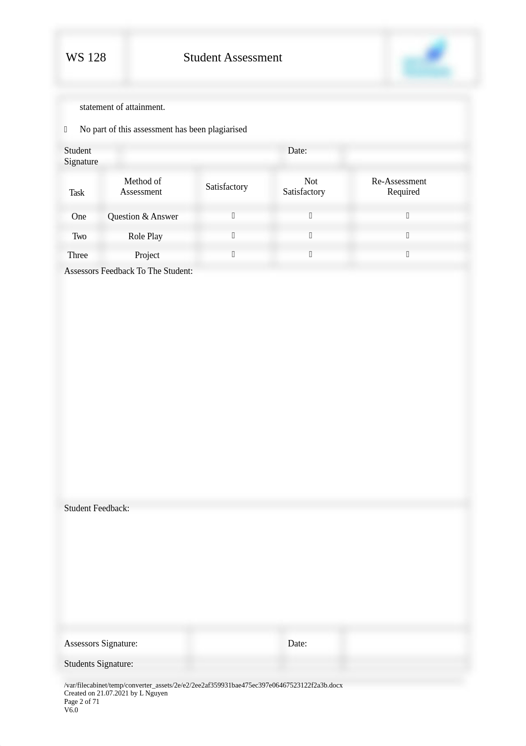 CHCCCS006-Student-Assessment.docx_d47mfpp2kmf_page2