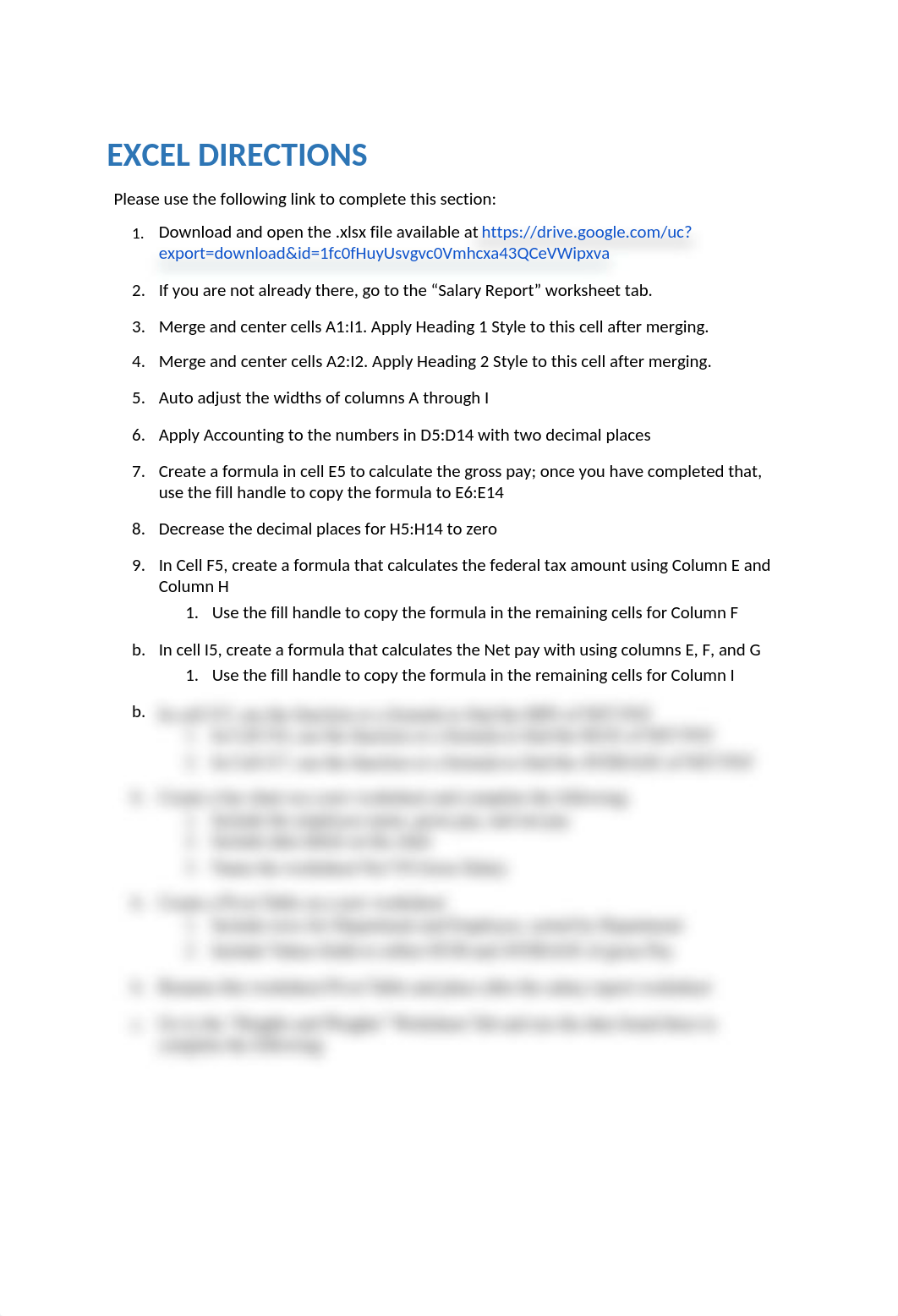 BIS111 Excel TestOUT Questions.docx_d47mz4z5l67_page1