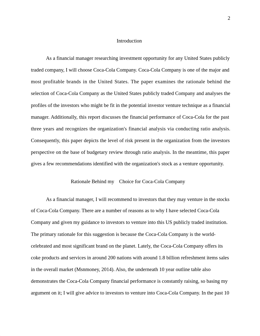 Coca Cola financial Analysis_d47tdb4re7m_page2