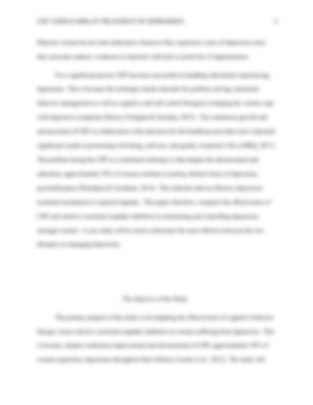 The Effectiveness between Cognitive Behavior Therapy versus Selective Serotonin Reuptake-Week7.docx_d47vgl0g7ps_page4