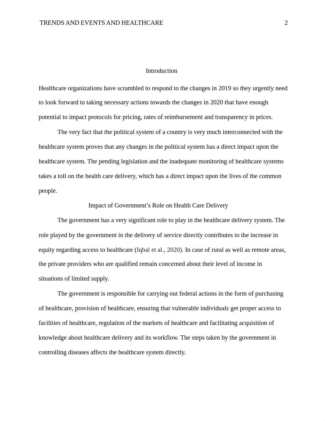 Significant Trends and Events and Healthcare Short Essay .docx_d47xpyk7hs1_page2