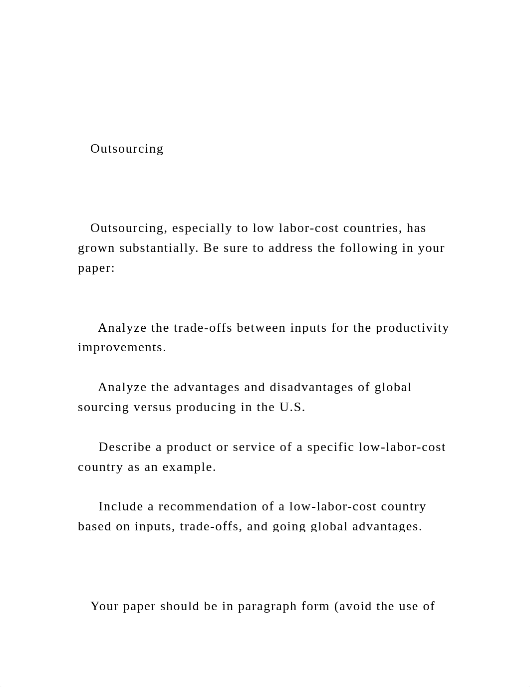 Outsourcing     Outsourcing, especially to low labor-c.docx_d47yacw1zdl_page2