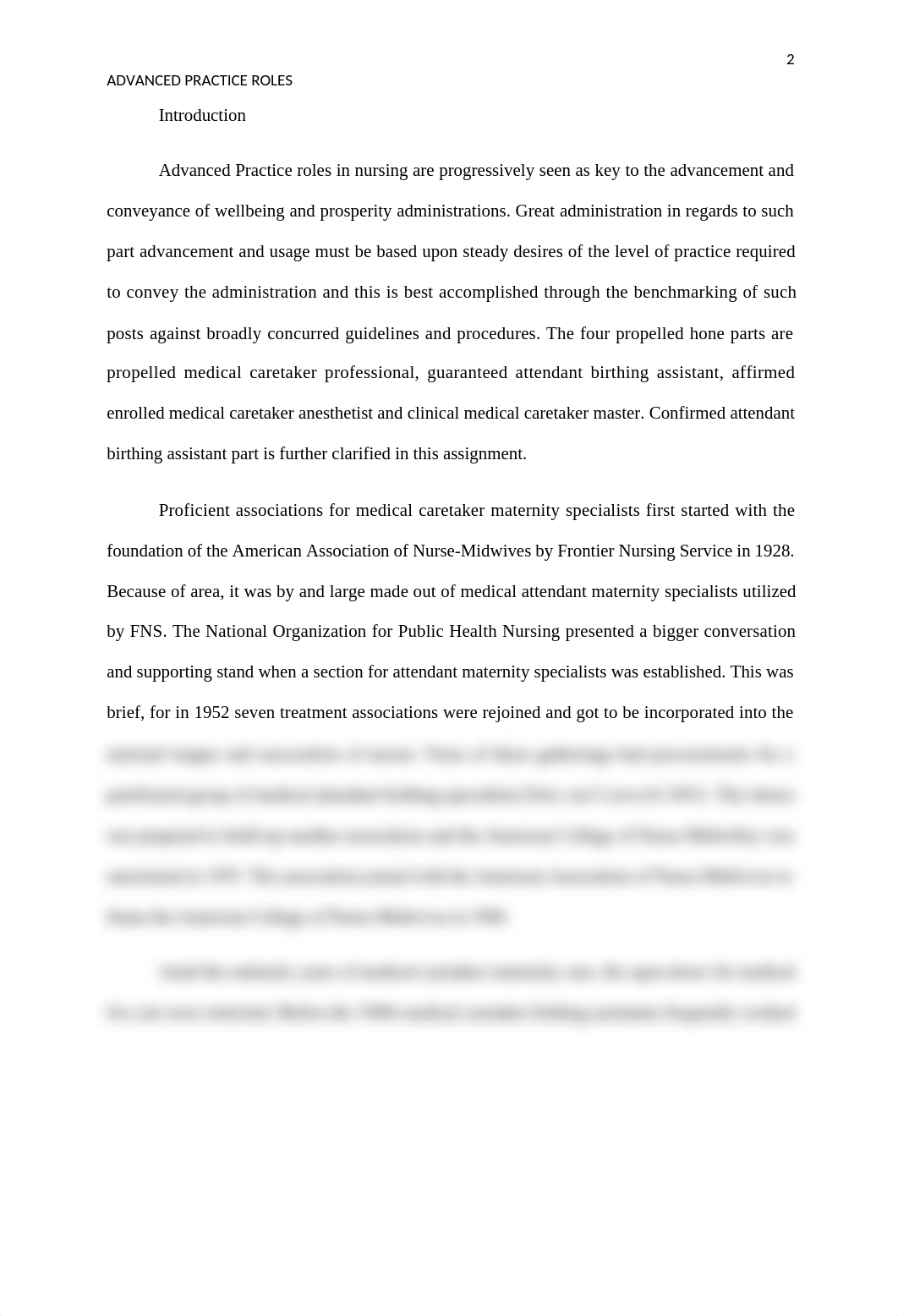 Advanced Practice roles in nursing are progressively seen as key to the advancement and conveyance o_d480hvt7axf_page2