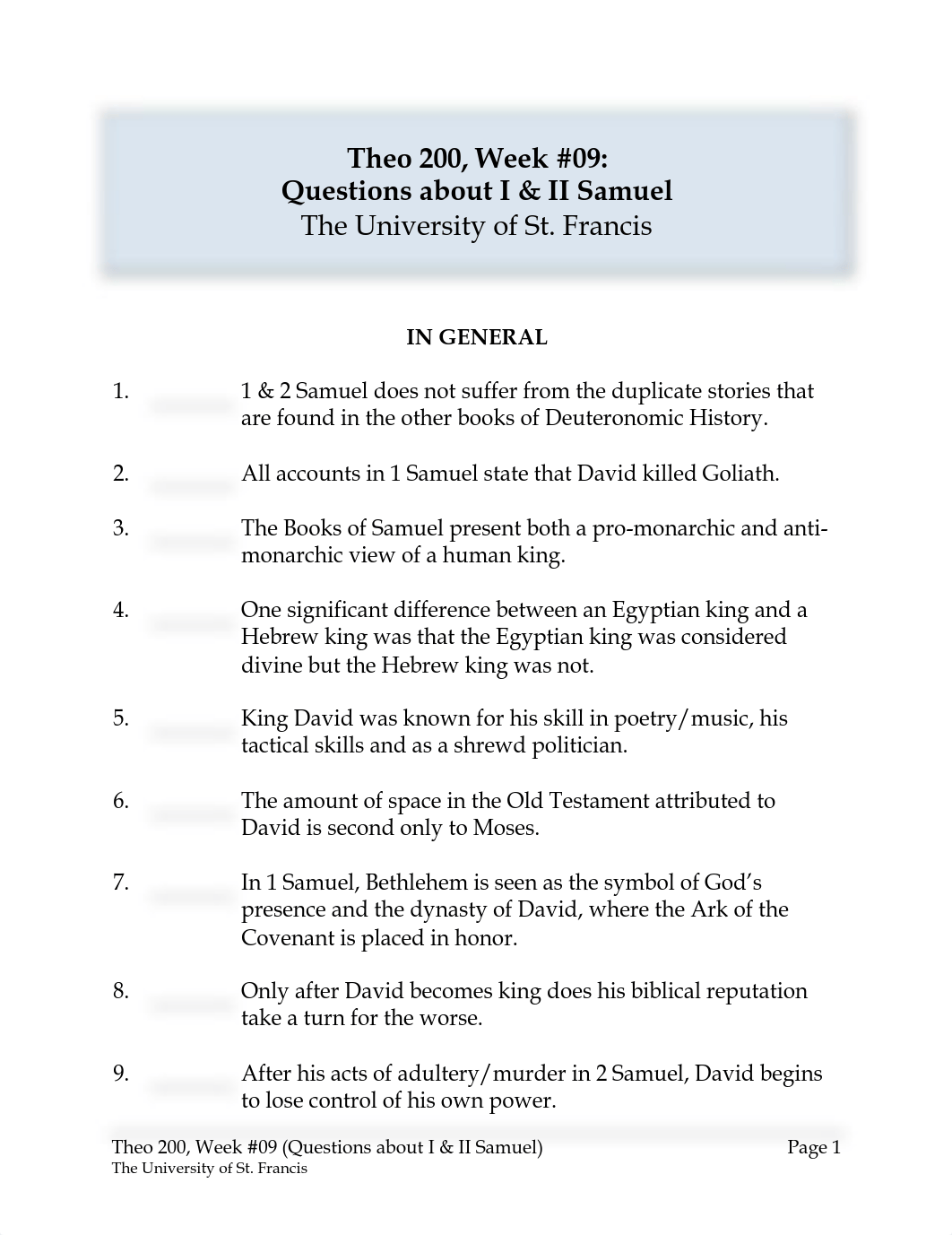 Week #09 ACTIVITY - Questions on 1 & 2 Samuel.pdf_d48v0nojaps_page1