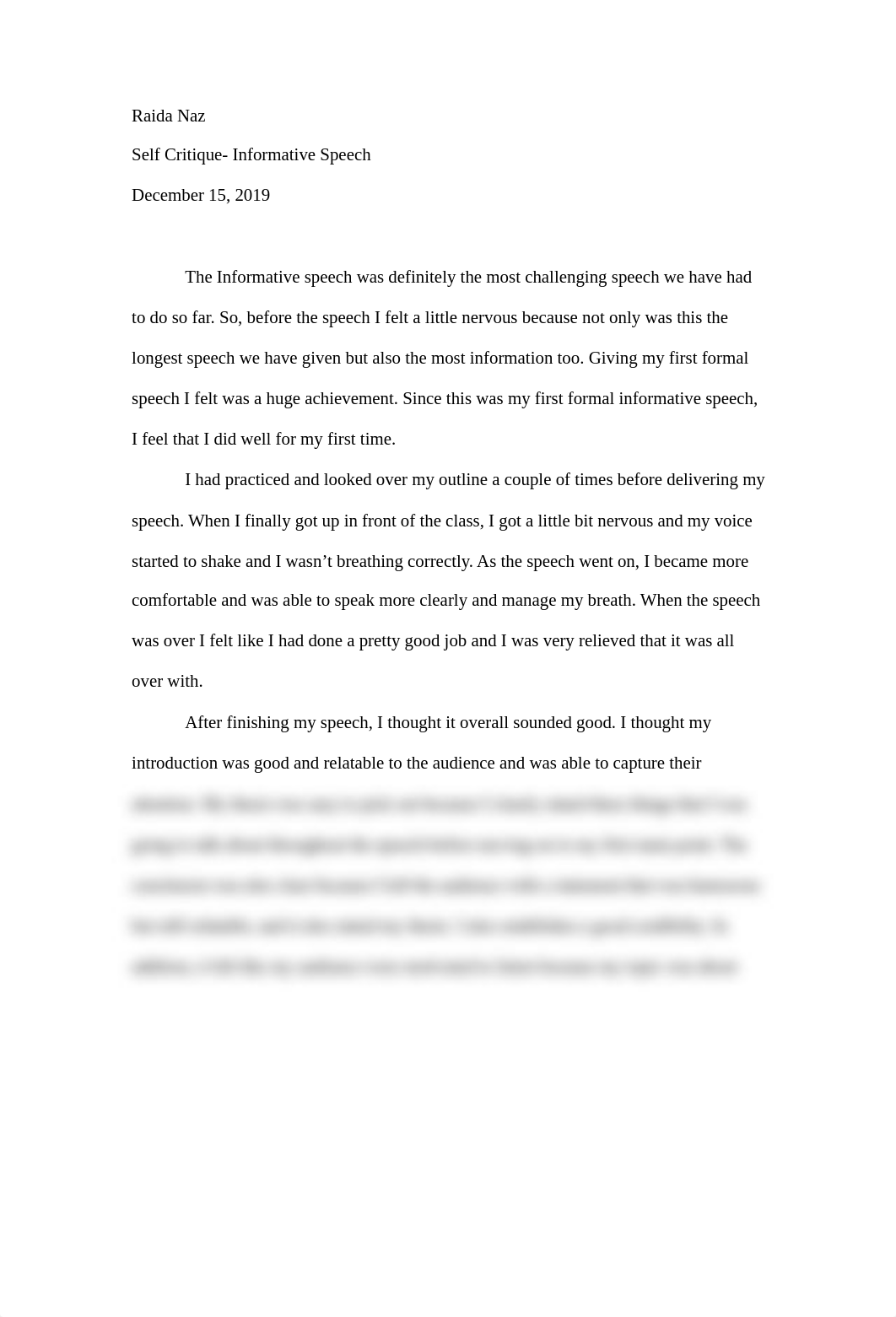 Self critique- Informative speech (2).docx_d491a8vqez9_page1