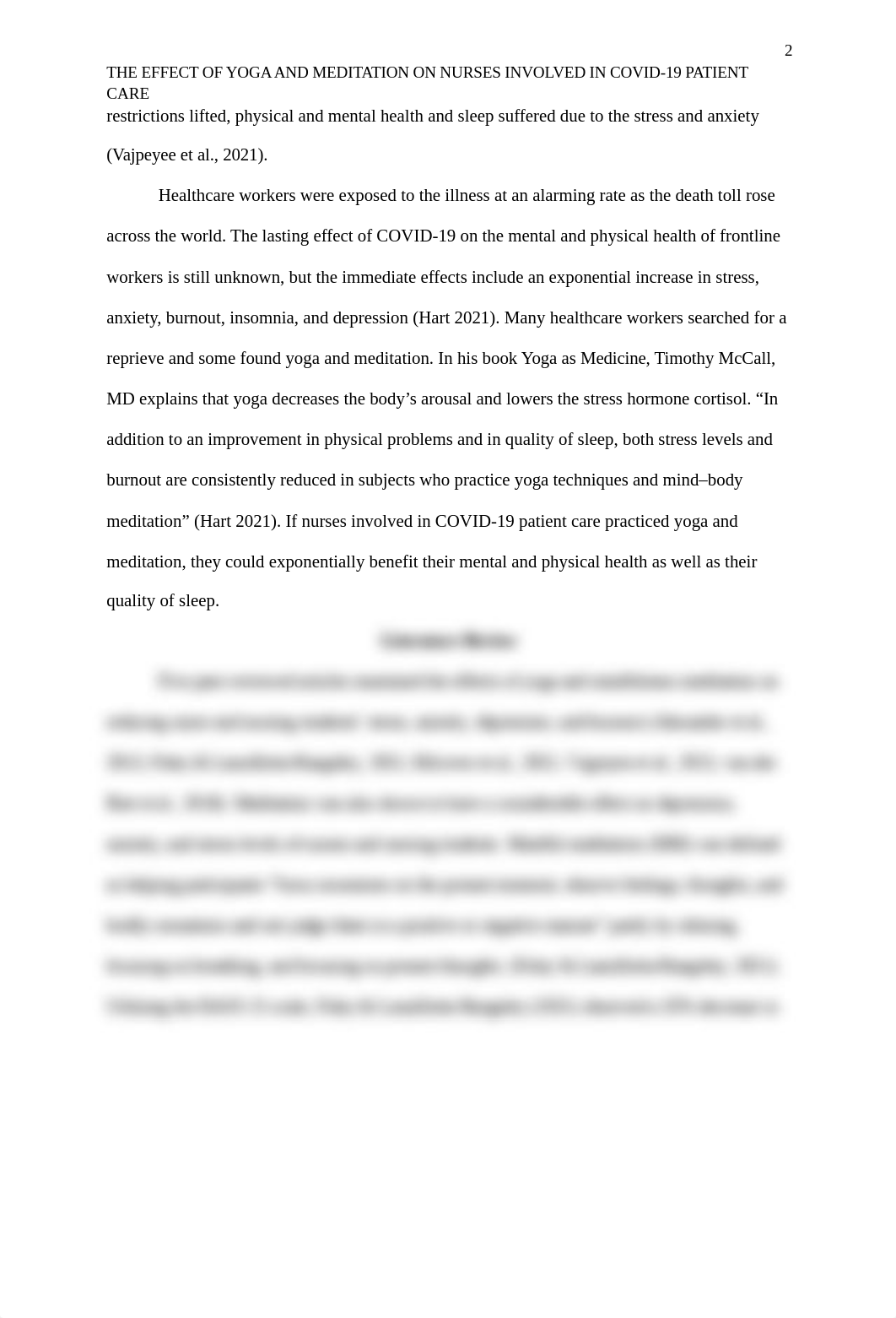 THE EFFECT OF YOGA AND MEDITATION ON NURSES INVOLVED IN COVID-19 PATIENT CARE.docx_d49c450q8uc_page2