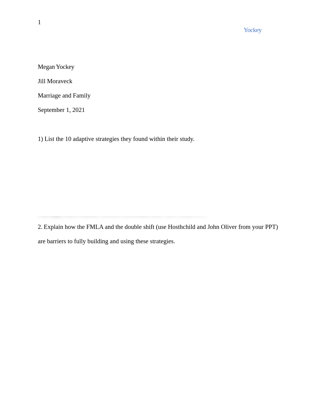 Marriage and Family midterm essay question one.docx_d49fmffsutn_page1