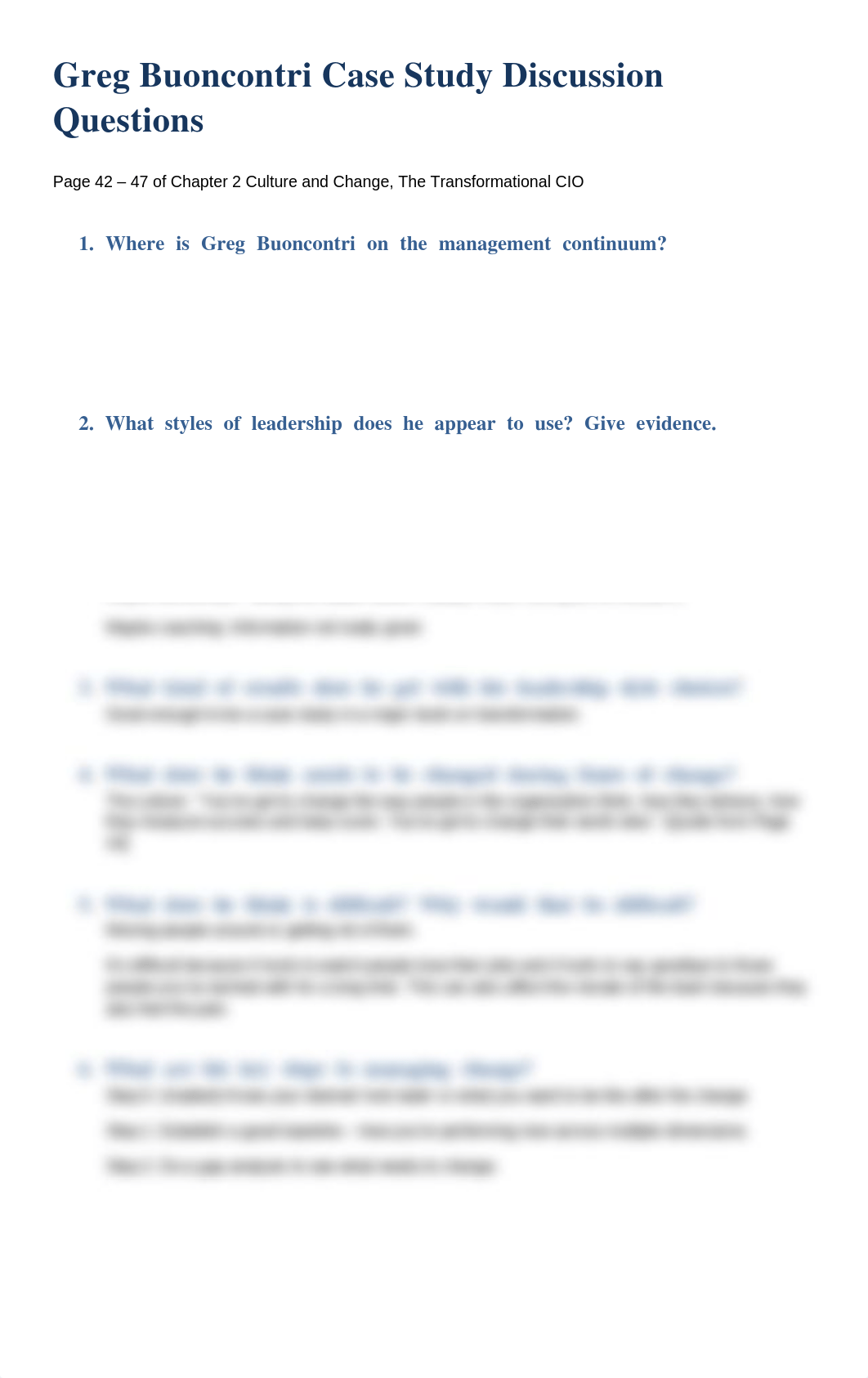 Greg Buoncontri Case Study Discussion Questions (leadership in times of change) with answers_d49ne0ce0oa_page1