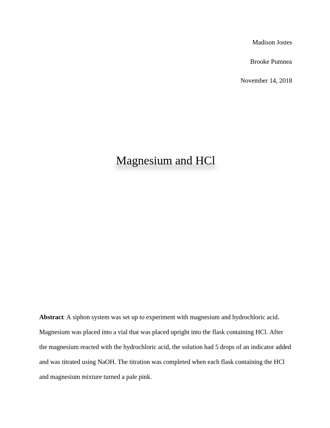 Magnesium&HCl lab report Madison Jostes.docx_d4a01vl37g9_page1