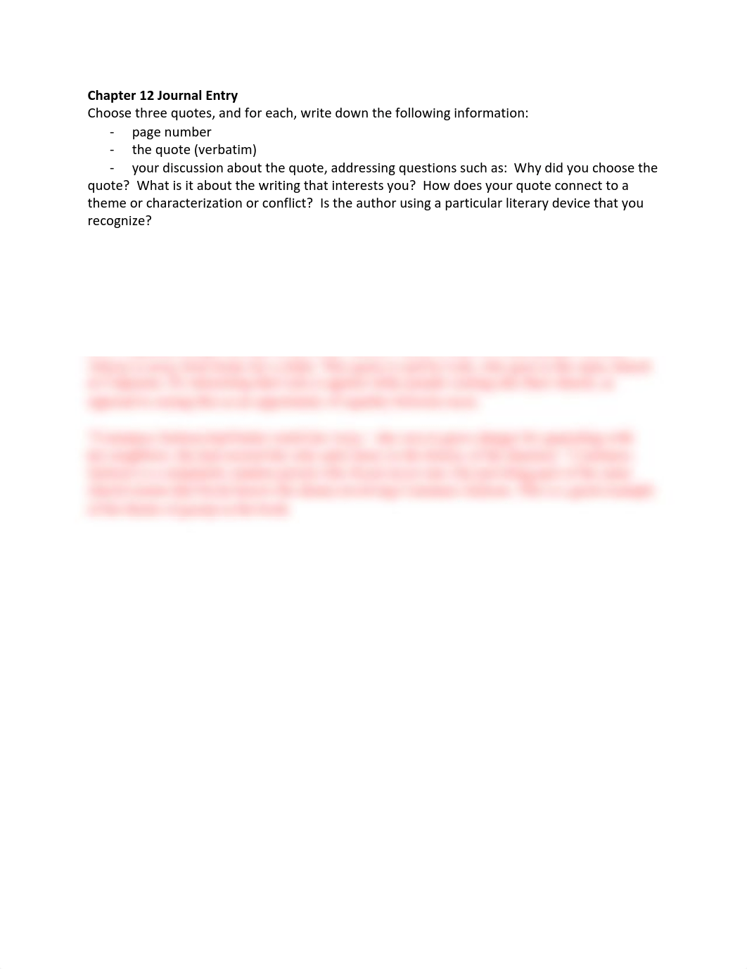 To kill a mocking bird chapter 12 journal entry.pdf_d4a3rxi6axl_page1