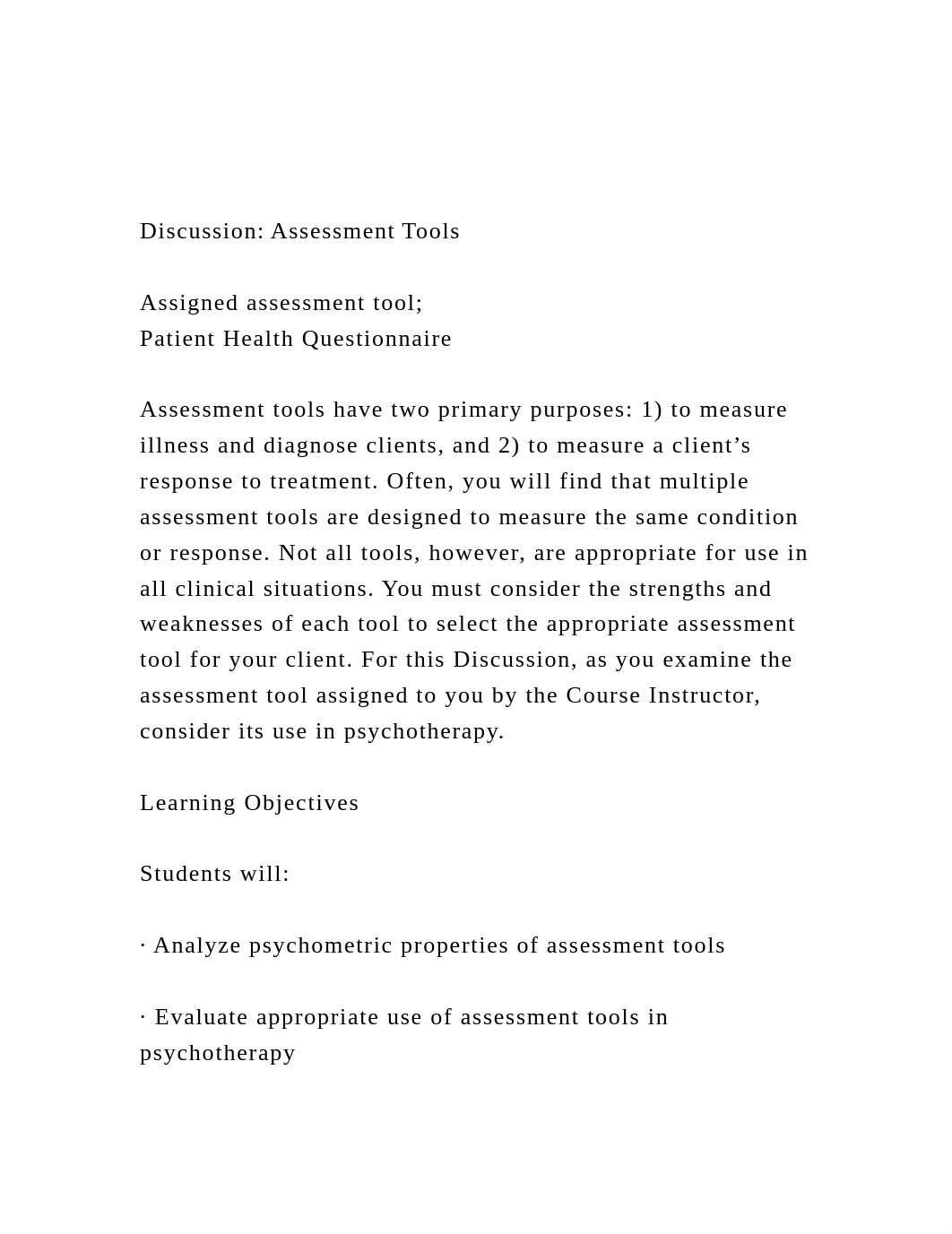 Discussion Assessment ToolsAssigned assessment tool; Pati.docx_d4a5xgq15i9_page2