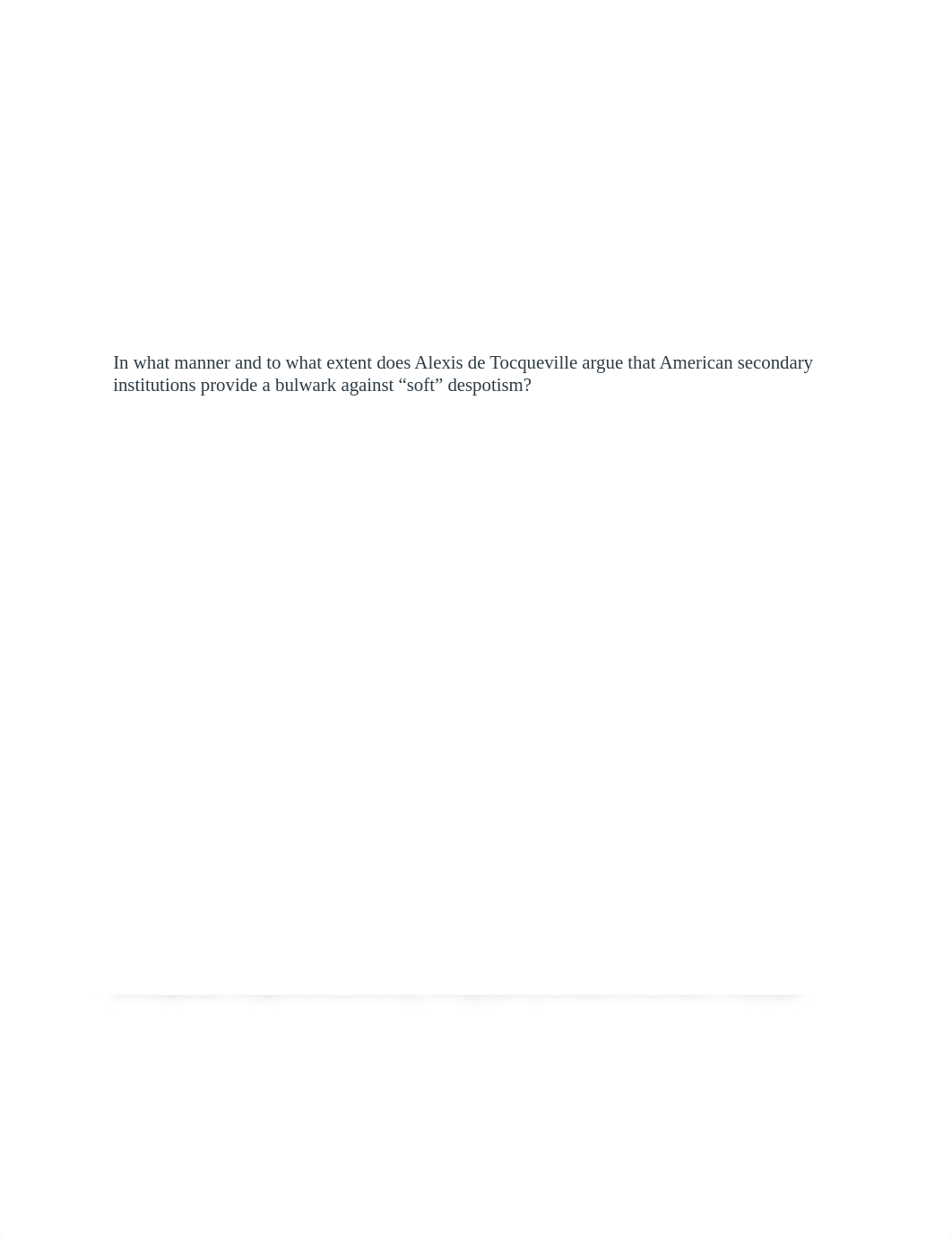 In what manner and to what extent does Alexis de Tocqueville argue that American secondary instituti_d4aedo8ksfg_page1