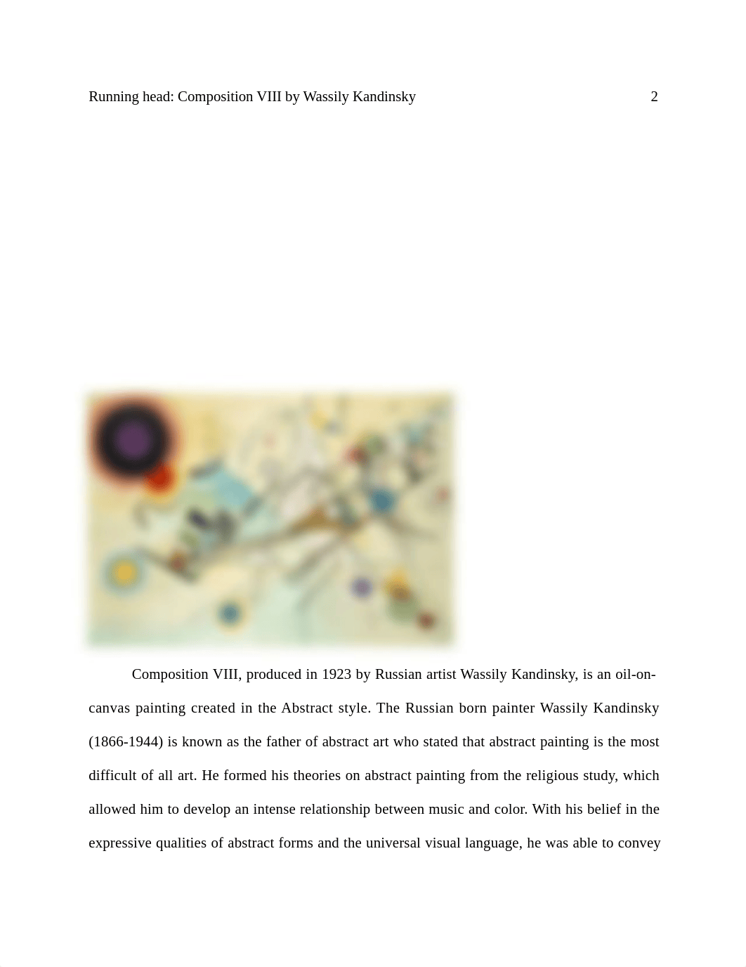 Cnwogbu_Art Appreciation Composition VIII By Wassily Written Assignment_021620.docx_d4ah0oedj4r_page2