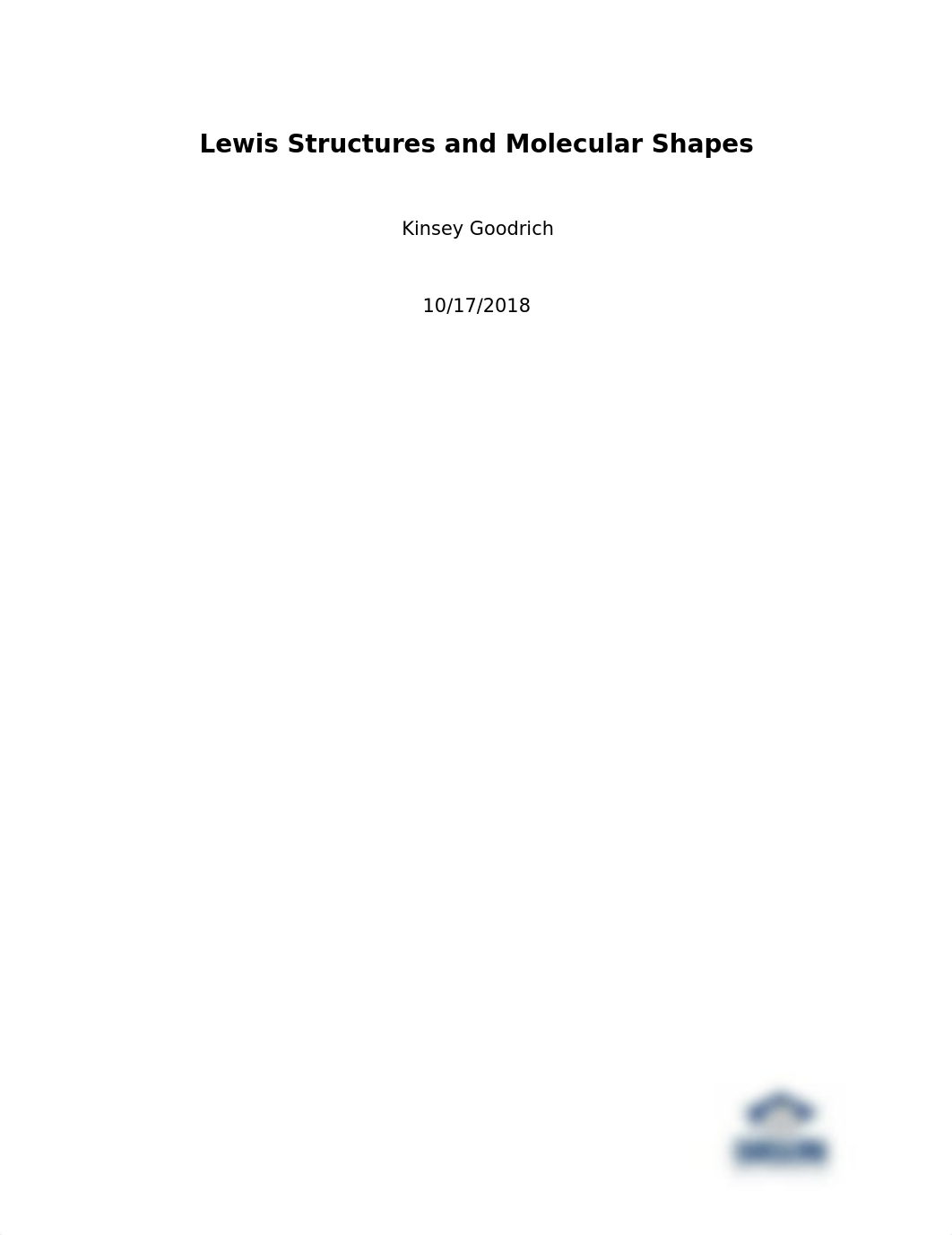 Lab 8 Lewis Structures and Molecular Shapes Q.docx_d4aju30lxek_page1