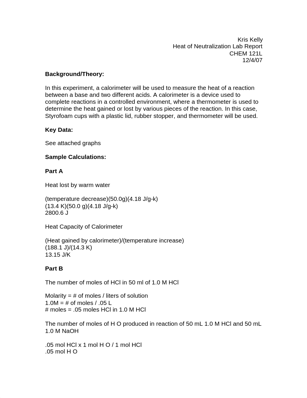 heat of neutralization lab report_d4akjivm6pr_page1