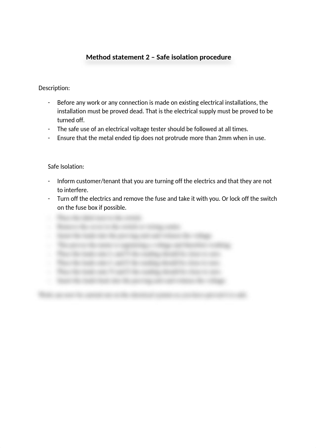 Method statement 2 - Electric safe isolation..docx_d4ap7ami62a_page1