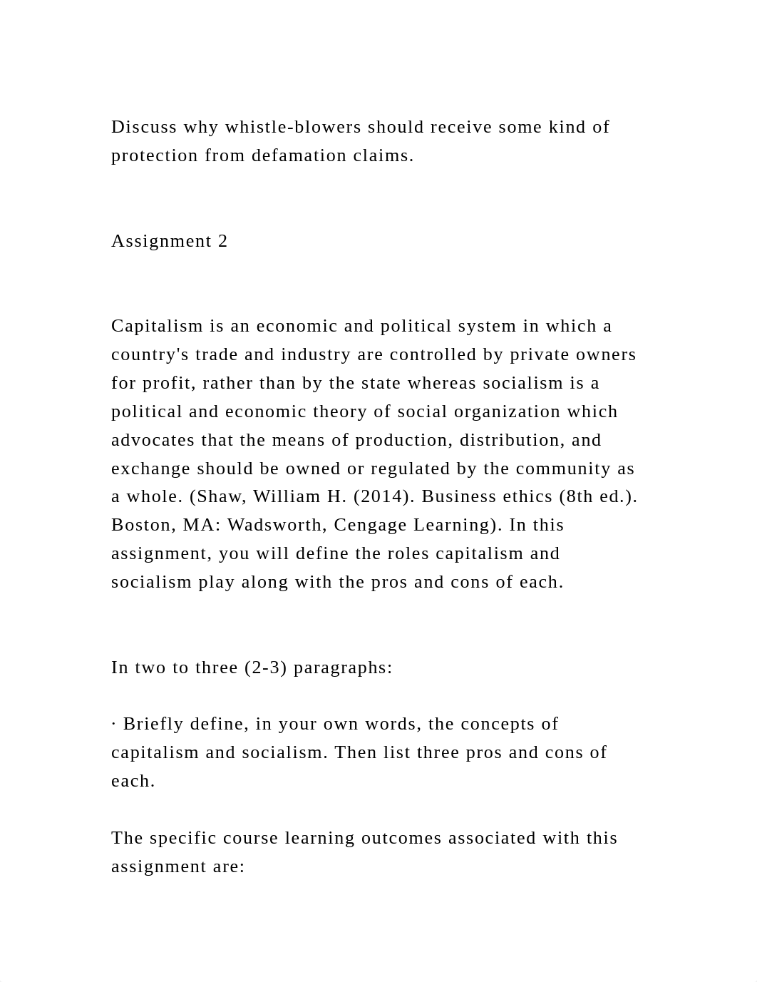 Discuss why whistle-blowers should receive some kind of protection f.docx_d4atpzumyv3_page2