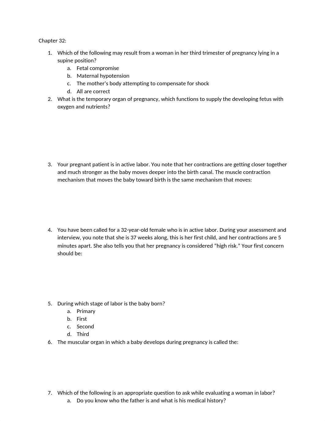 Exam 7 Study Guide .docx_d4aw2wwmj5v_page1