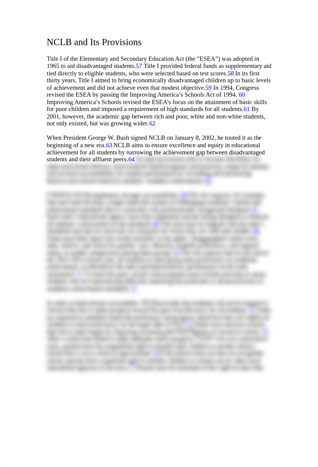 NCLB and Its Provisions_d4betlur67t_page1