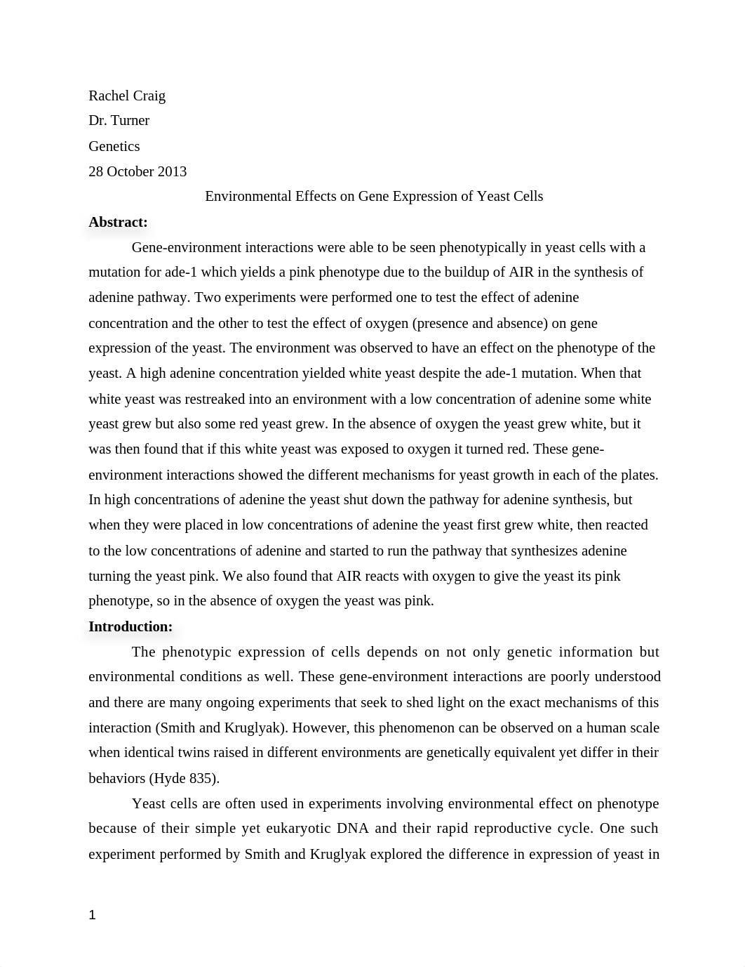 Environmental Effects on Gene Expression Lab Report_d4bg3k97ggh_page1