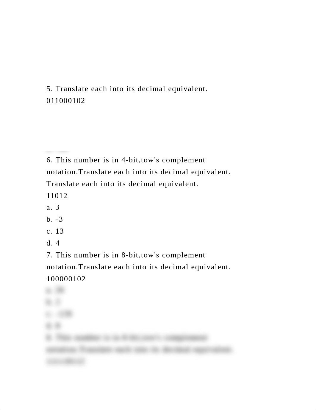 1. Add the following binary numbers in 4-bit, twos complement notat.docx_d4bq1tac6ef_page3