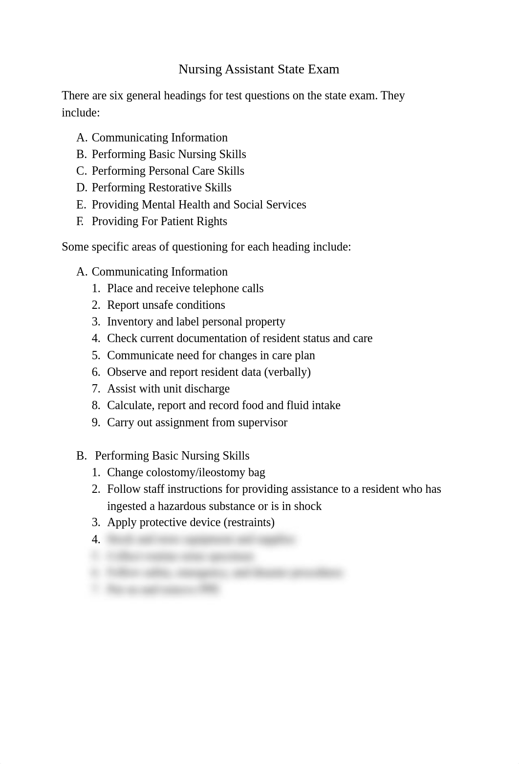 Nursing Assistant State Exam Review summer 2018.docx_d4bqr671lb6_page1