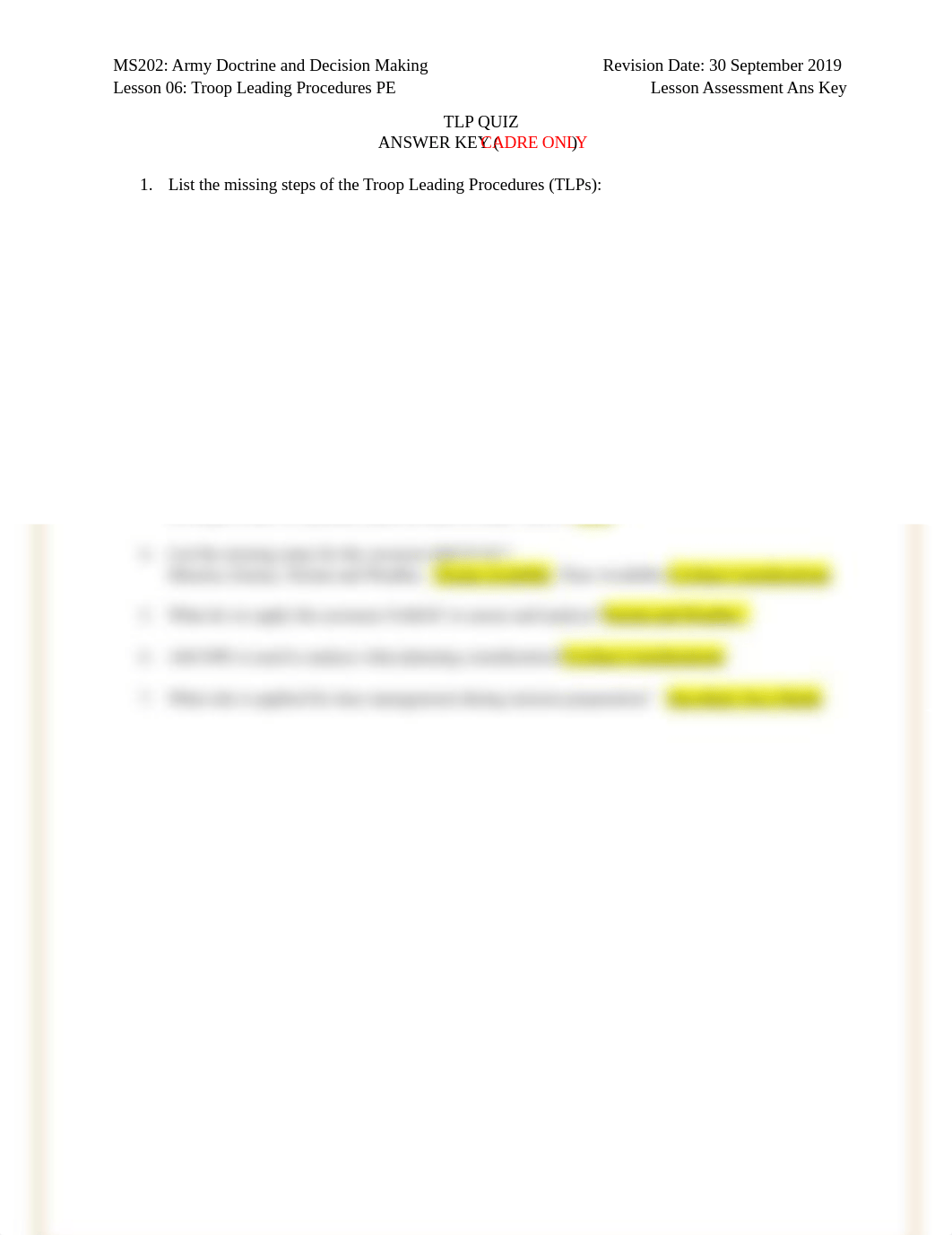 MS202L06 Troop Leading Procedures PE LA Ans Key.docx_d4buxfims7h_page1