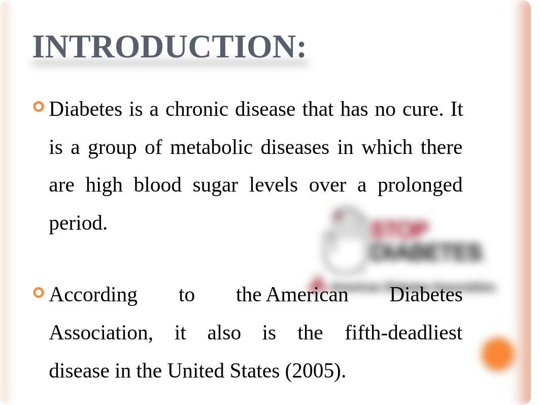 DIABETES - MAJOR  PUBLIC HEALTH  ISSUE PROF J. BLAKE.pptx_d4bysnb70nk_page3