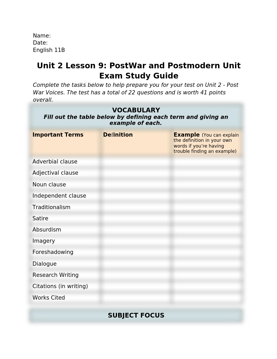 Unit 2_ Post-War Voices Emerge (1950s-1960s) Unit Test Study Guide.docx_d4c6bc4gunv_page1