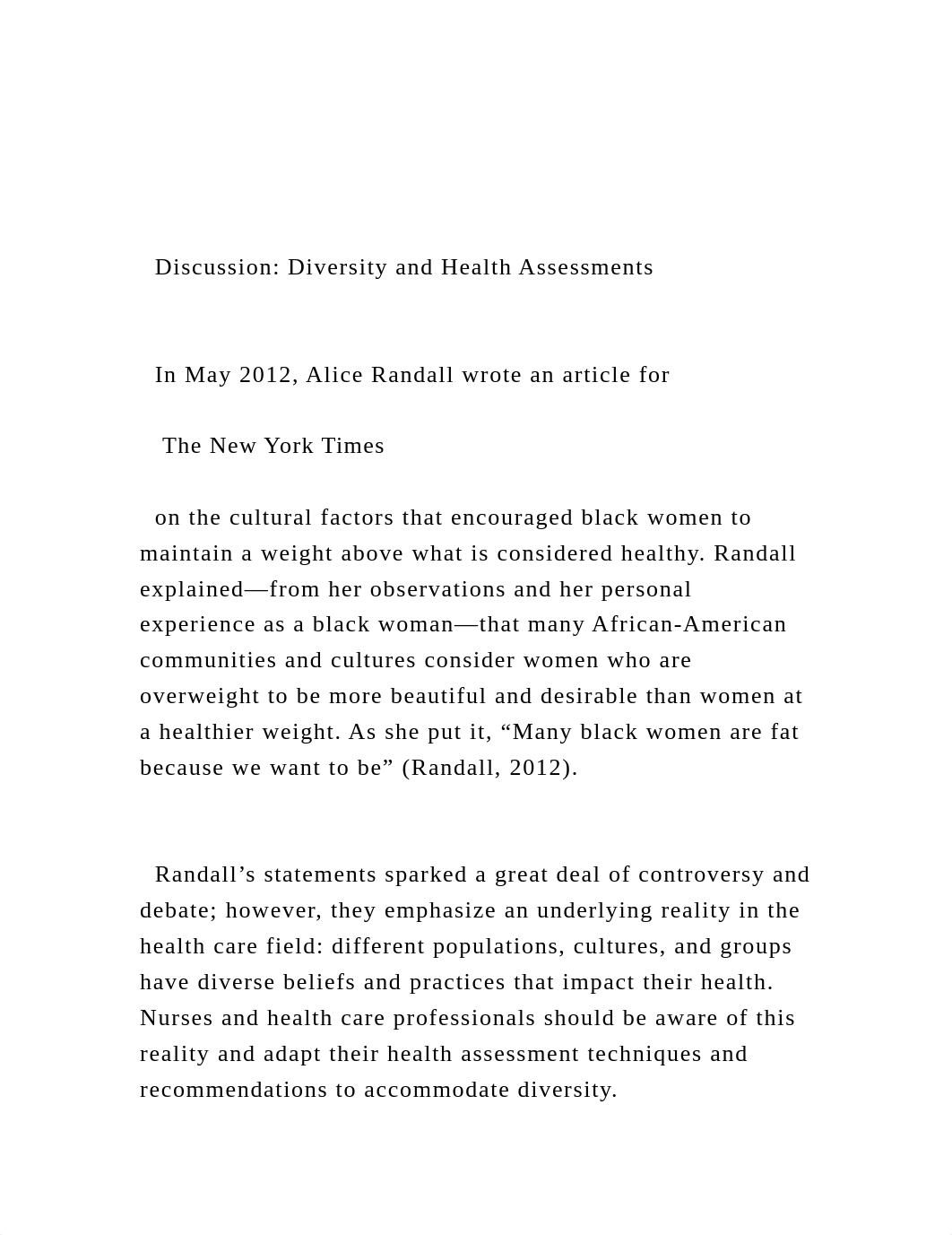 Discussion Diversity and Health Assessments   In May 201.docx_d4ccuknix3b_page2