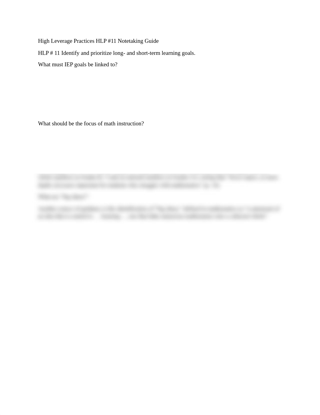 High Leverage Practices HLP 11.docx_d4cidmlxq2c_page1