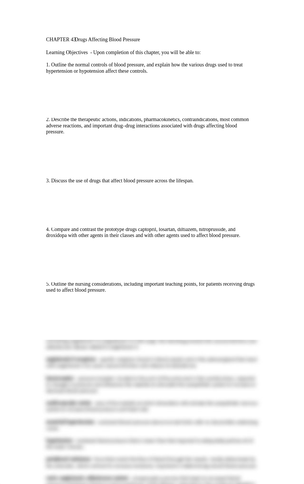 CHAPTER 43  Drugs Affecting Blood Pressure.docx_d4d4vvccbpn_page1