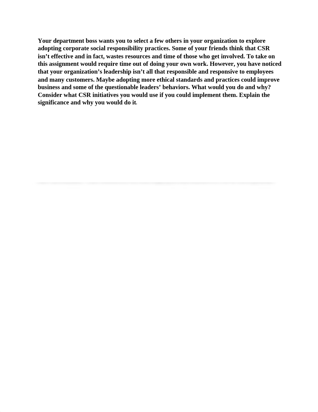 Your department boss wants you to select a few others in your organization to explore adopting corpo_d4e11o9brjo_page1