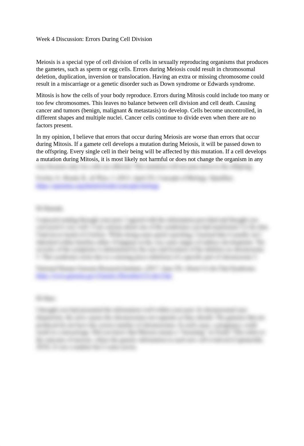 Week 4 Discussion - Errors During Cell Division.docx_d4e8mzgqwa8_page1