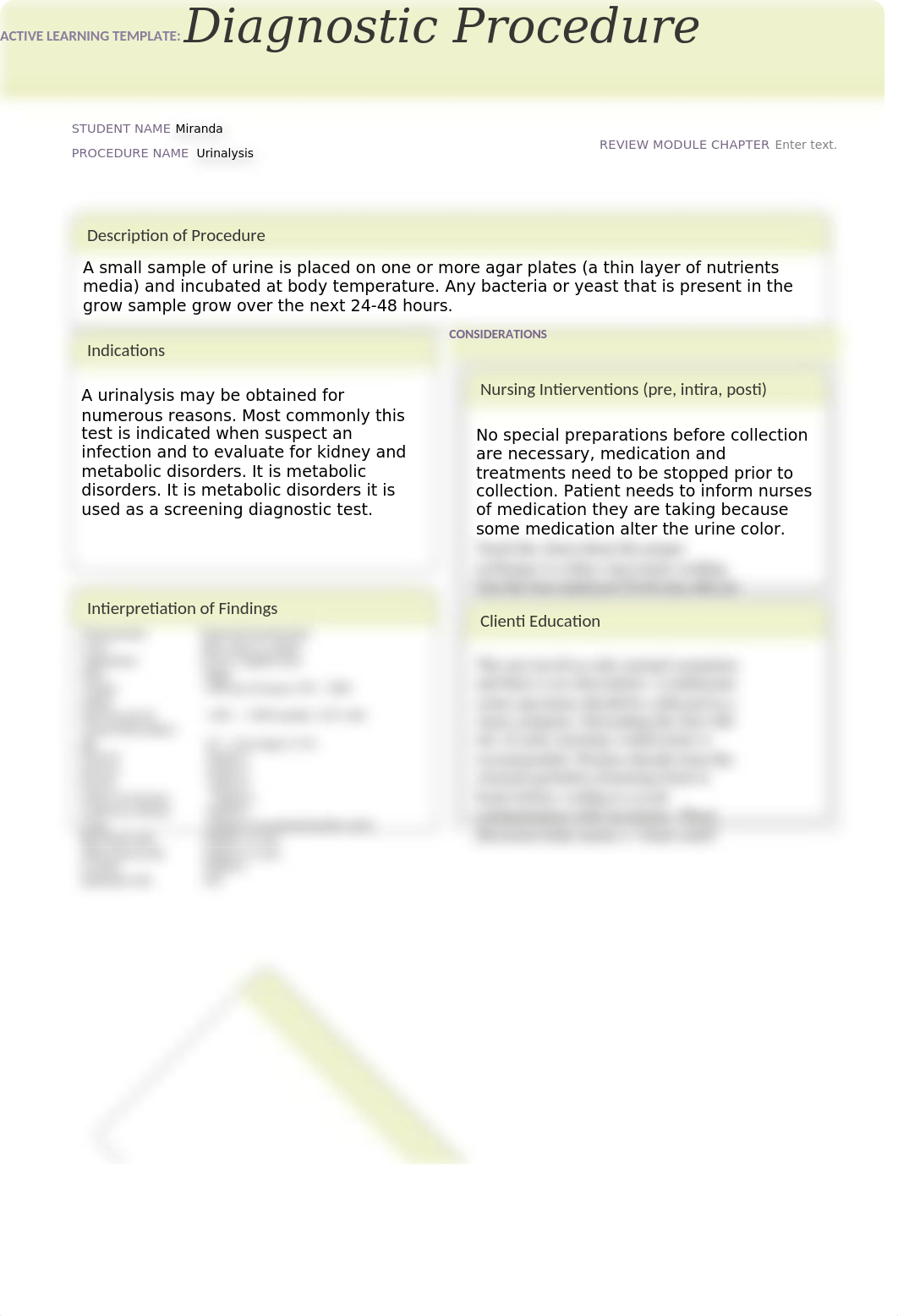 ATI Diagnostic Procedure Template urinalysis.docx_d4e9f7p7o54_page1