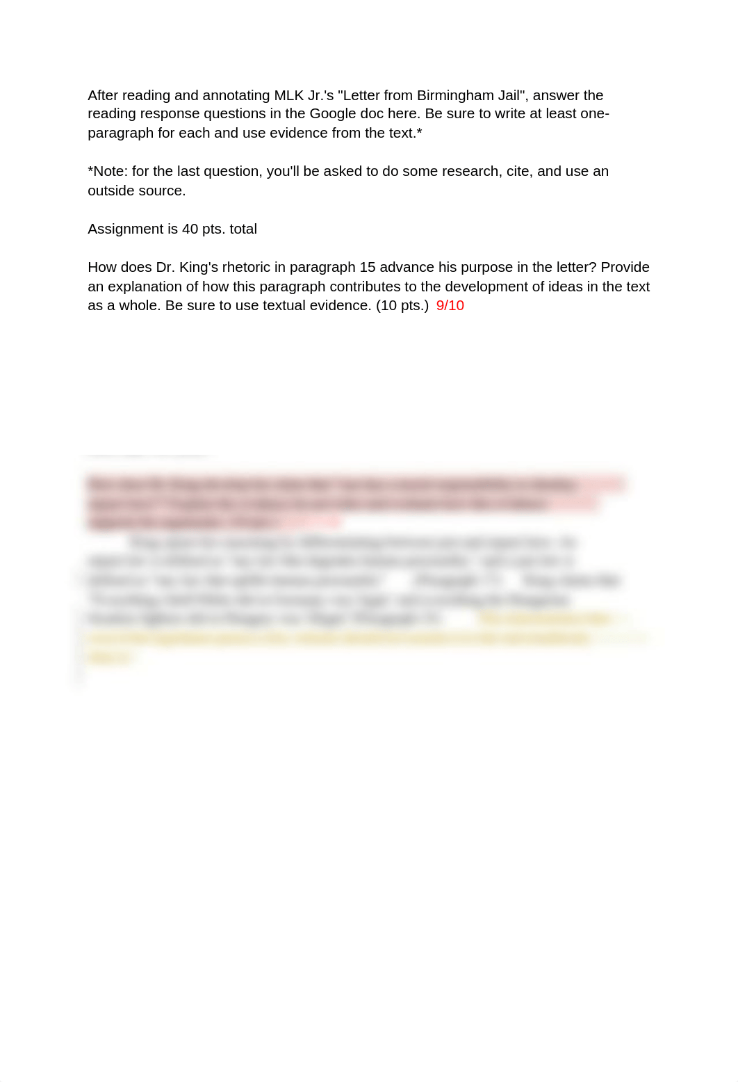 Reading Response Questions _Letter from Birmingham Jail_.docx_d4egj0u9unt_page1