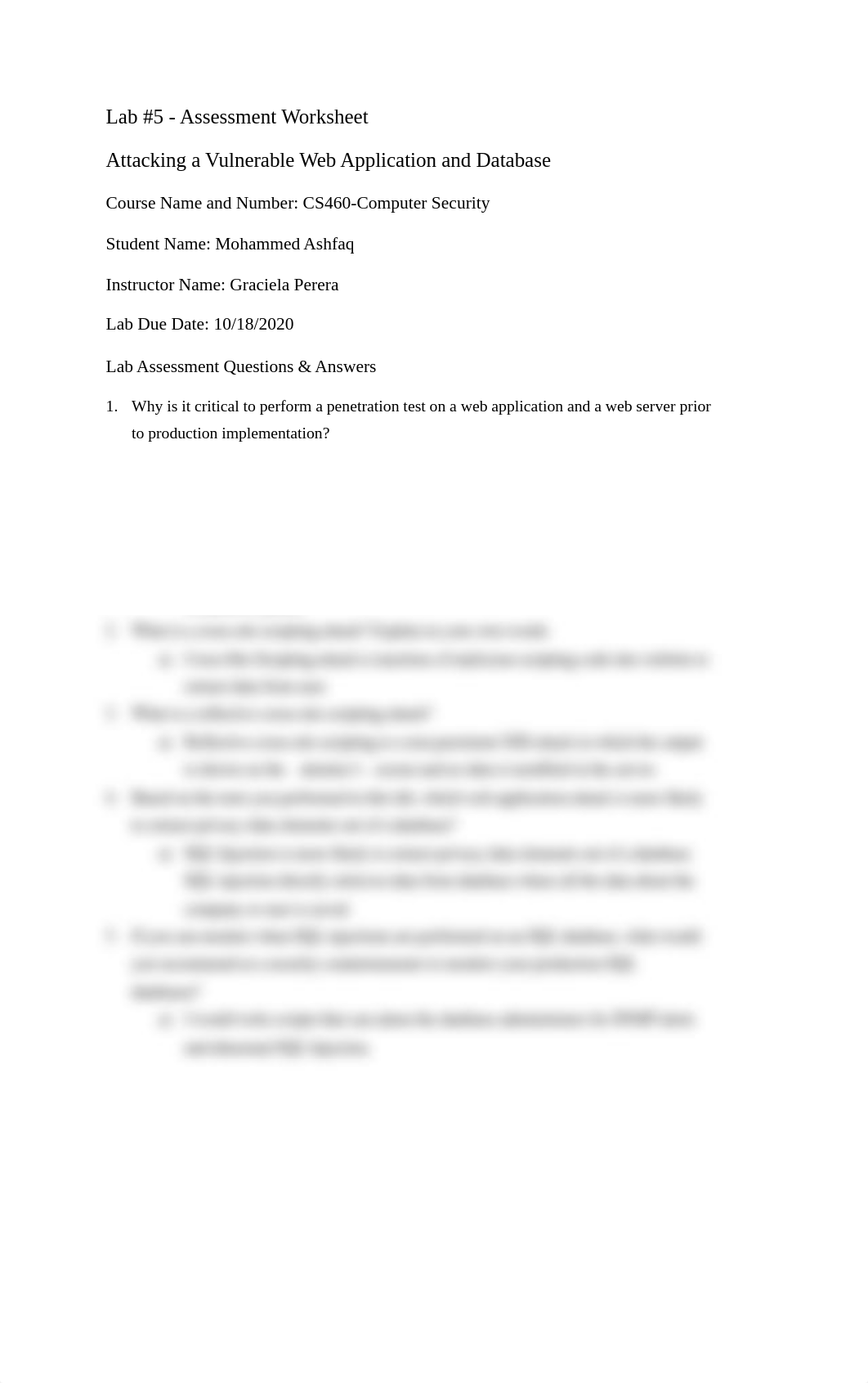 Lab05-Attacking a Vulnerable Web Application and Database.pdf_d4ej7jxyjtu_page1