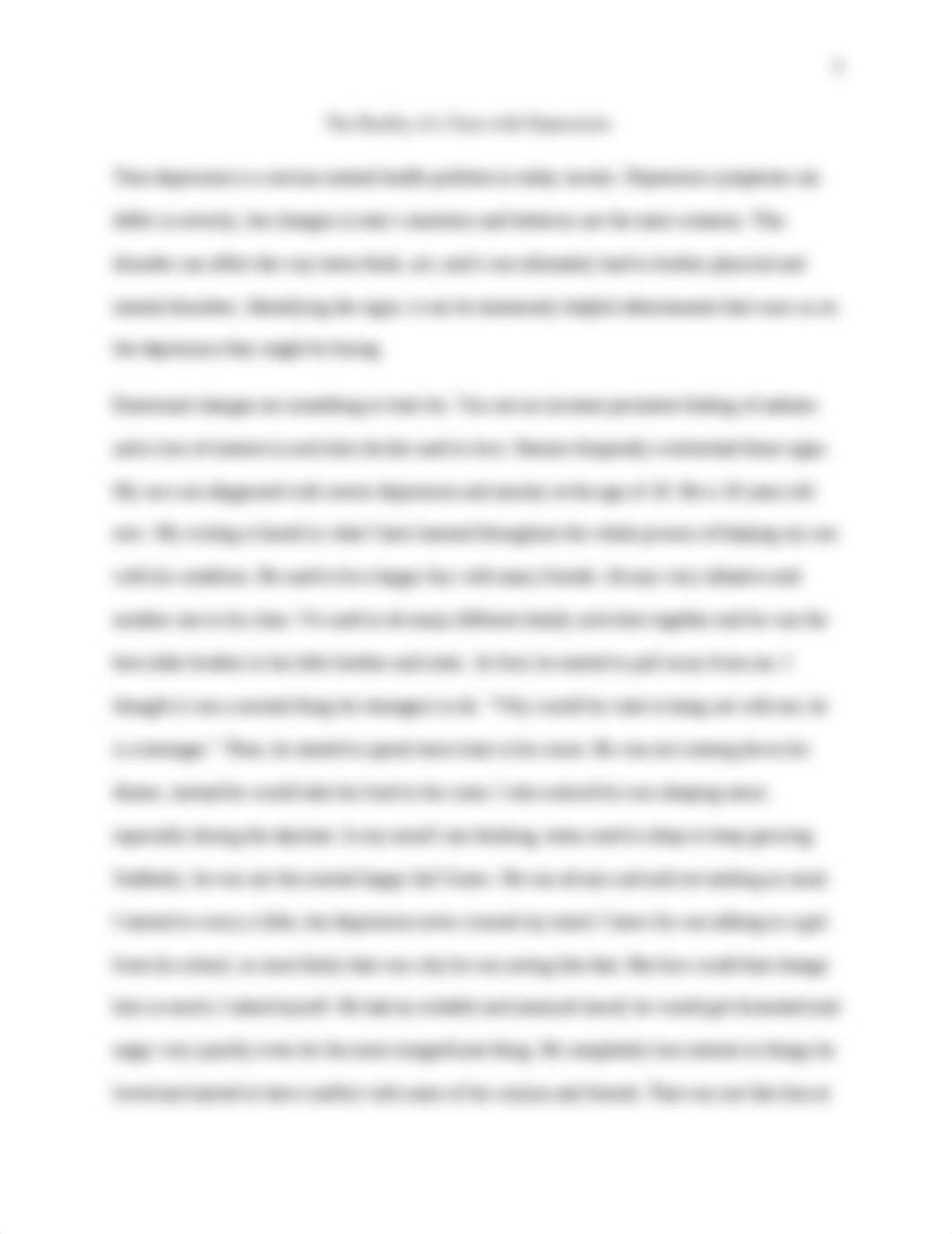 The reality of a Teen with Depression ENG 320.docx_d4et66wkbys_page2