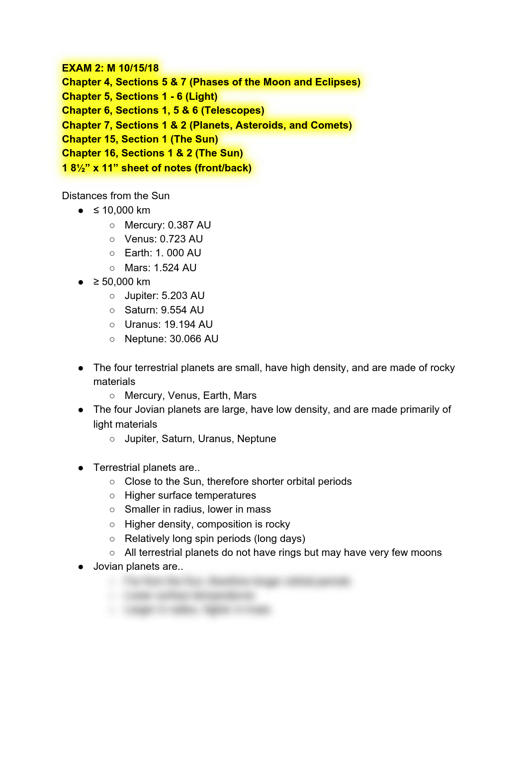 ASTRO 1 Chapter 7_ Planets, Asteroids, and Comets Notes.pdf_d4eu006kkkg_page1